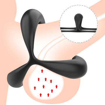 Silicone Double Penis Cock Ring for Men / Adult Device Delay Ejaculation Sex Toy - EVE's SECRETS